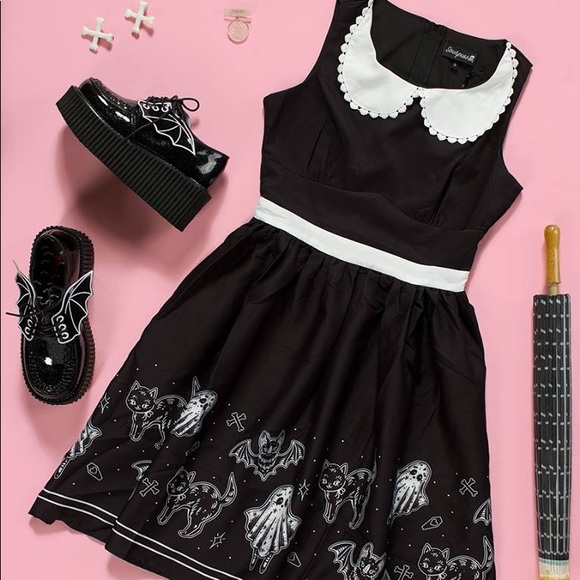 COPY - So Cute It’s Spooky Shift Dress - Picture 2 of 8